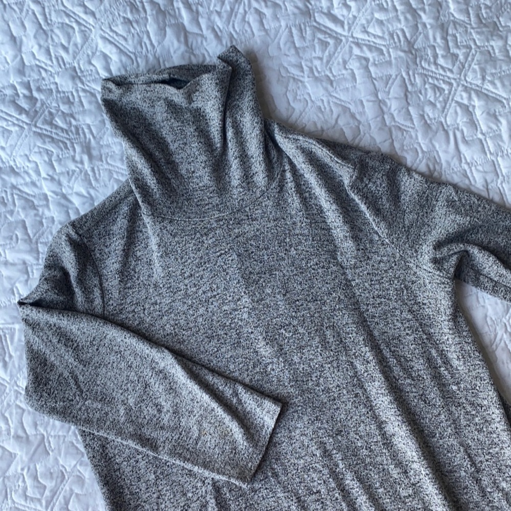 Long sleeve turtleneck dress